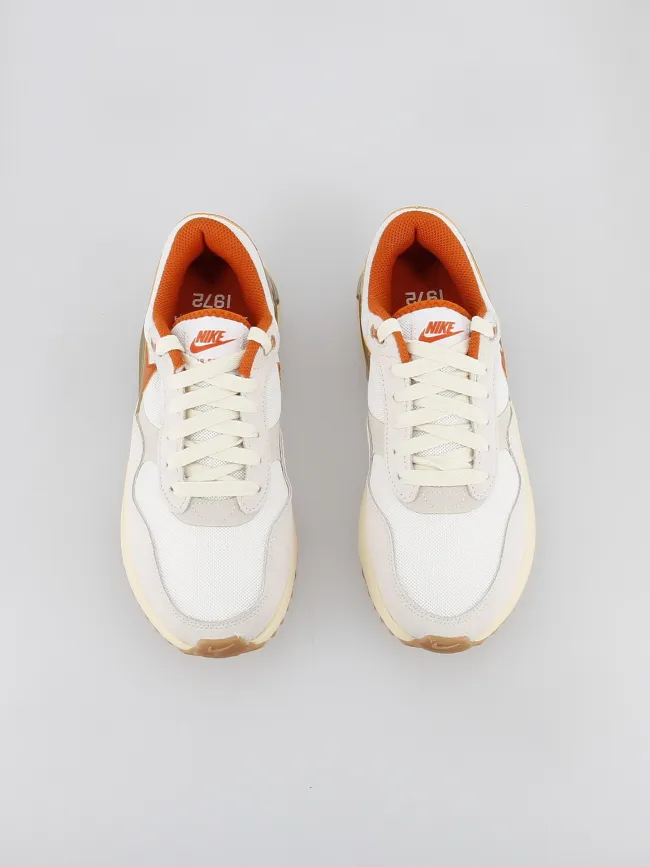 Air max baskets systm blanc orange femme - Nike | wimod