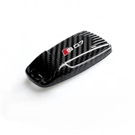 Audi SQ7 4M Car Key Shell Carbon Fiber