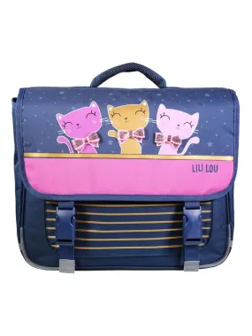 BAGTROTTER Cartable 38 cm Lili Lou X Phileas Bleu - Bleu