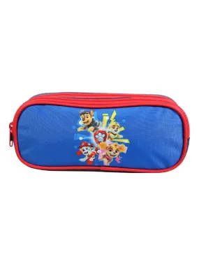 BAGTROTTER Trousse scolaire 2 compartiments Pat'Patrouille Bleue - Bleu