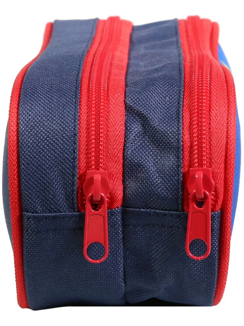 BAGTROTTER Trousse scolaire 2 compartiments Pat'Patrouille Bleue - Bleu