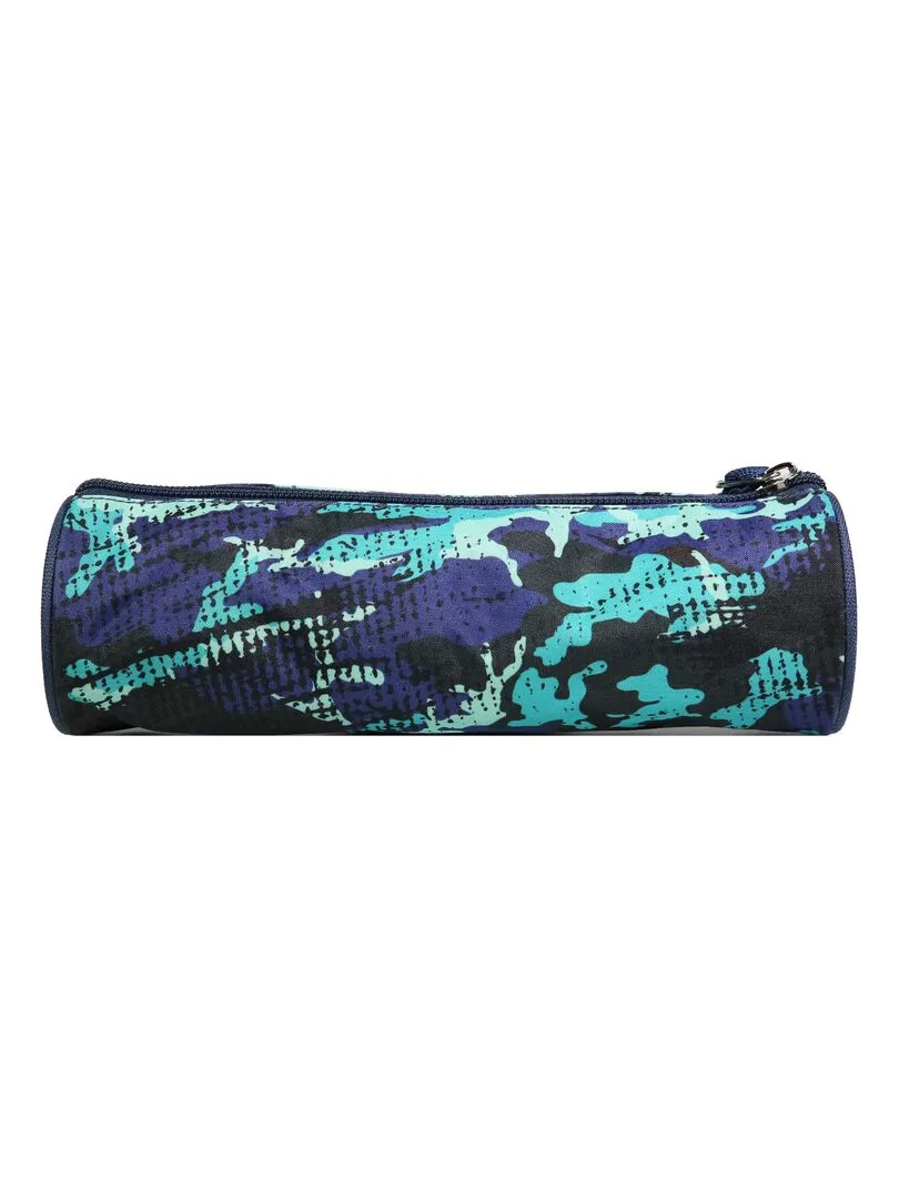 BAGTROTTER Trousse scolaire ronde Offshore Camouflage - Vert