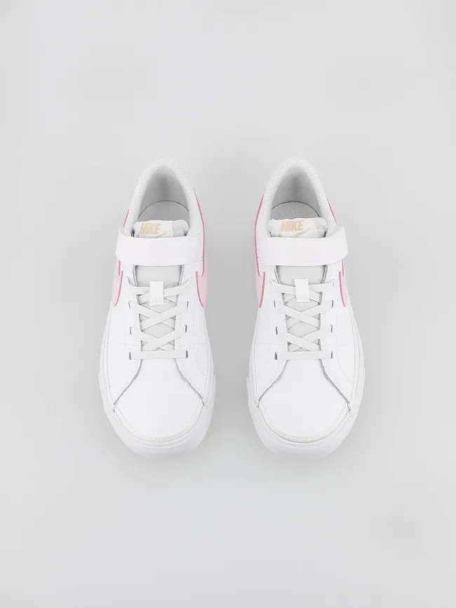 Baskets court legacy scratch psv blanc rose fille - Nike | wimod