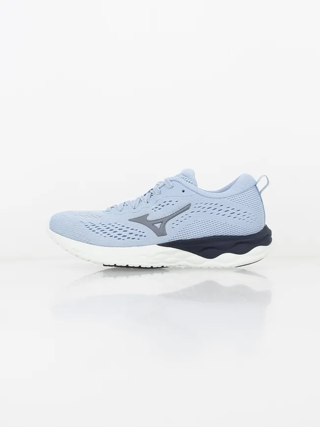 Baskets de running wave revolt bleu femme - Mizuno | wimod