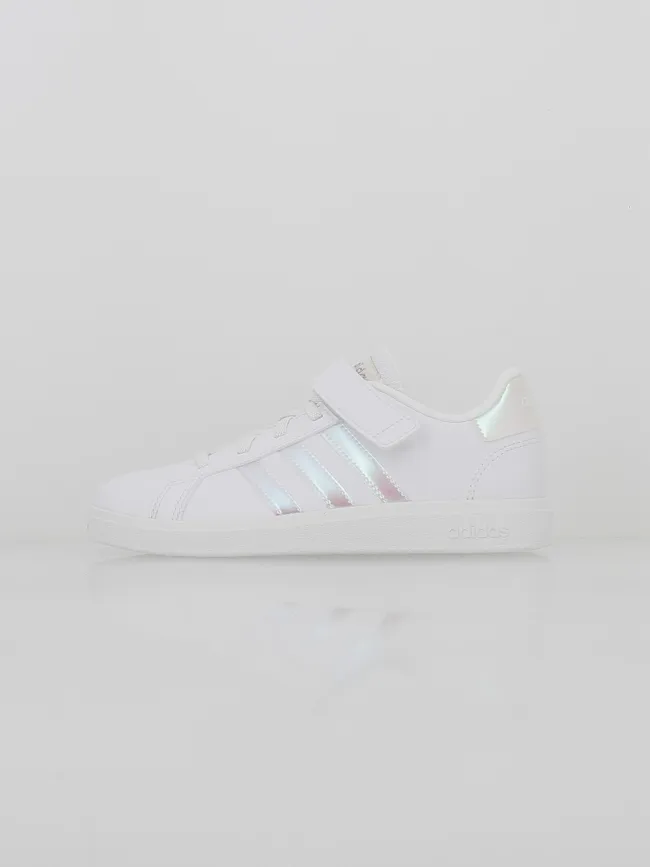 Baskets grand court 2.0 blanc fille - Adidas | wimod