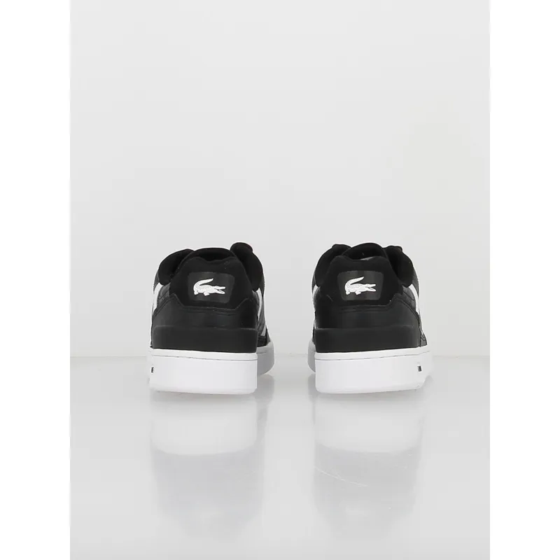 Baskets t-clip imprimés noir femme - Lacoste | wimod