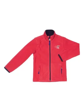 Blouson polaire fille FALICEA - VENT DU CAP - Rouge