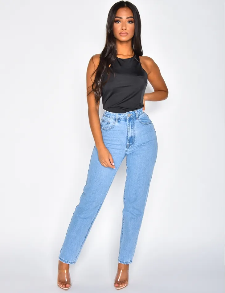 Body en satin / 35400 - JEANS INDUSTRY