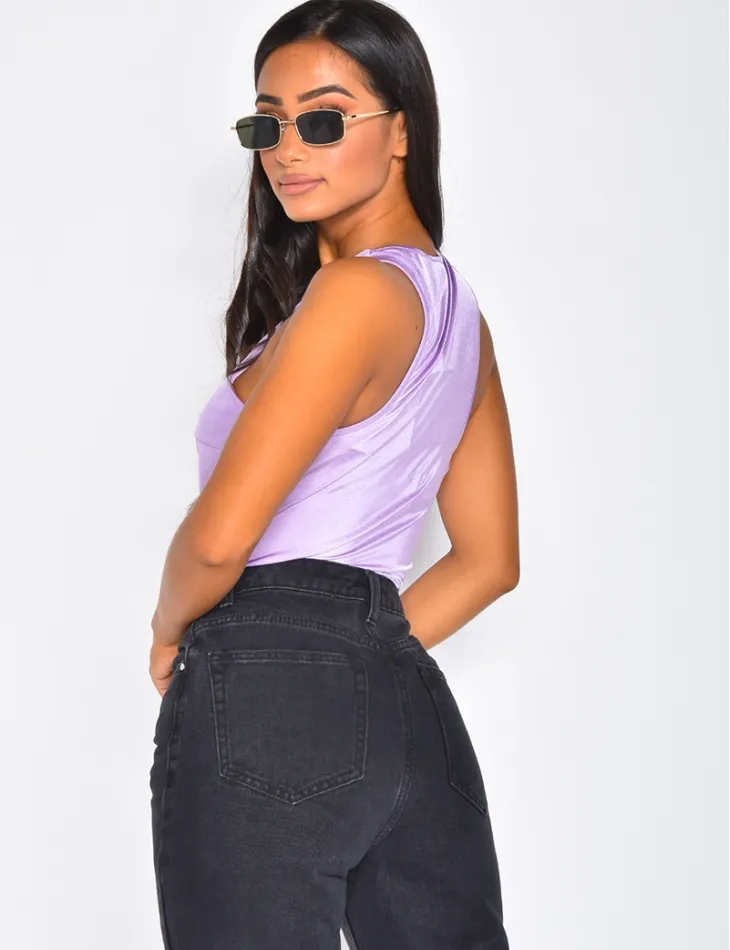 Body en satin / 35400 - JEANS INDUSTRY