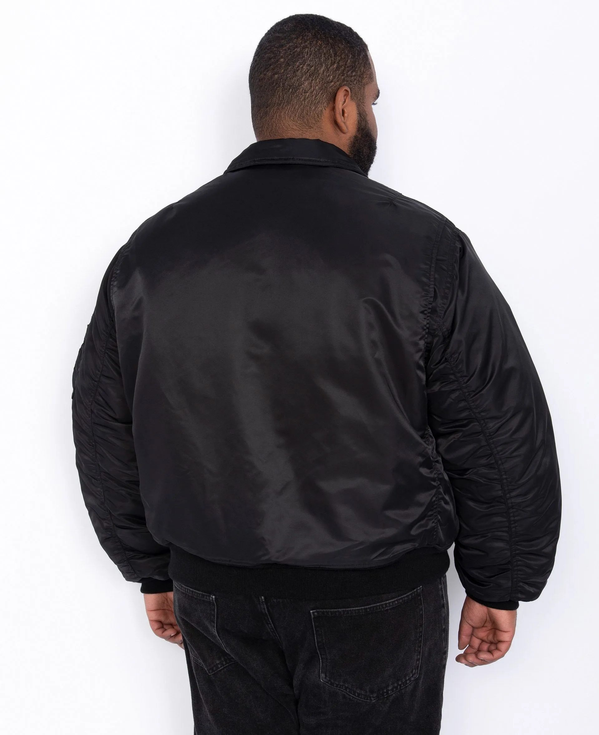 Bomber CWU coupe 90's en nylon recyclé, Grande taille