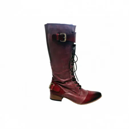 Bottes Cuir Rouge Kdopa | Igert Chausseur & Maroquinier Dannemarie