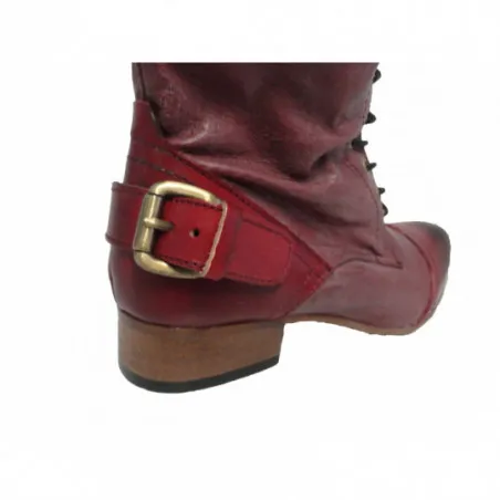 Bottes Cuir Rouge Kdopa | Igert Chausseur & Maroquinier Dannemarie