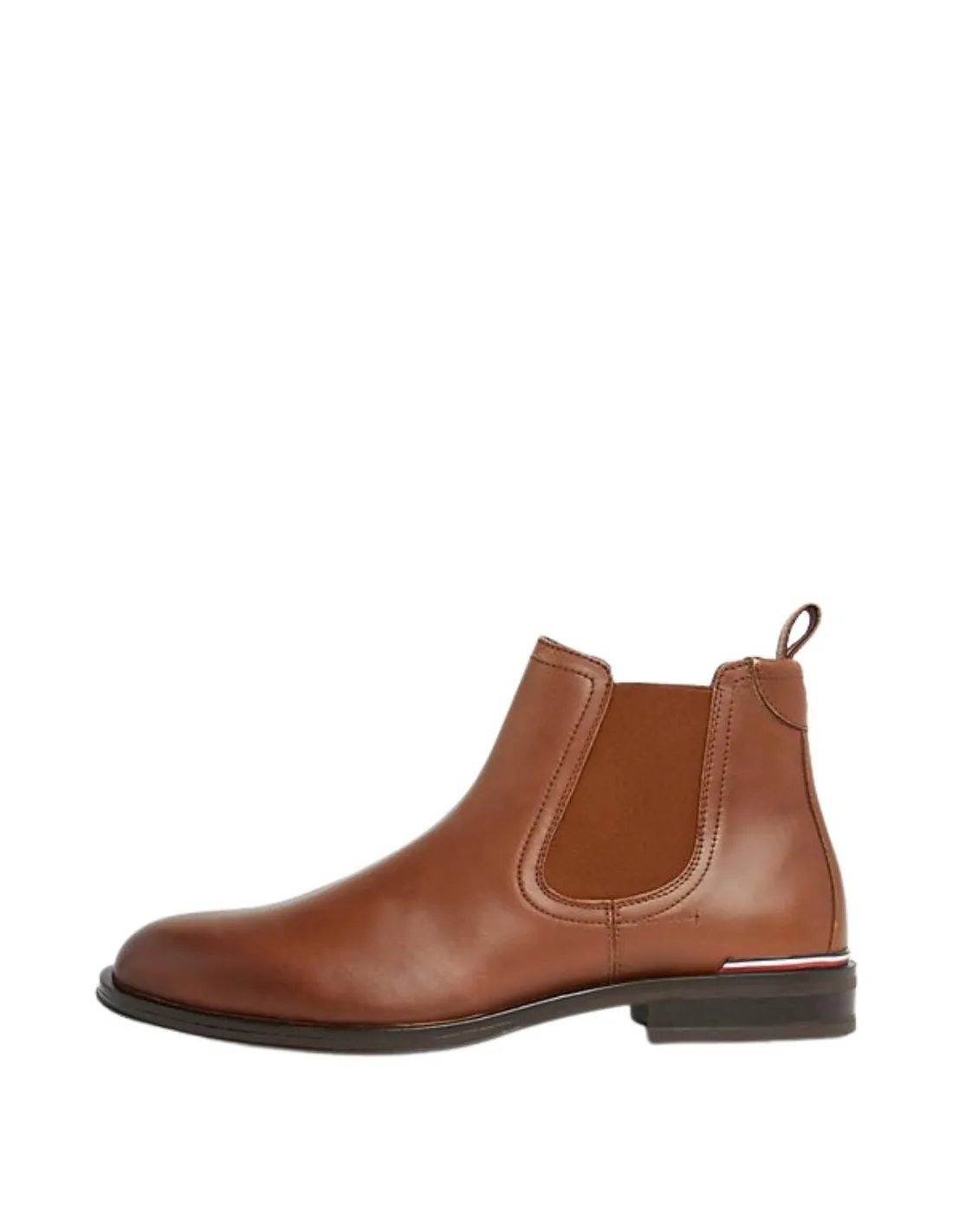 Bottes homme en cuir Tommy Hilfiger Ref 61222 Cognac