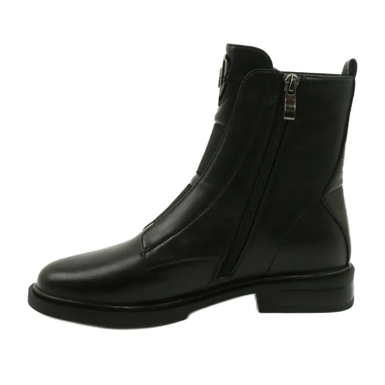 Bottes noires Filippo DBT3100 / 21 BK le noir