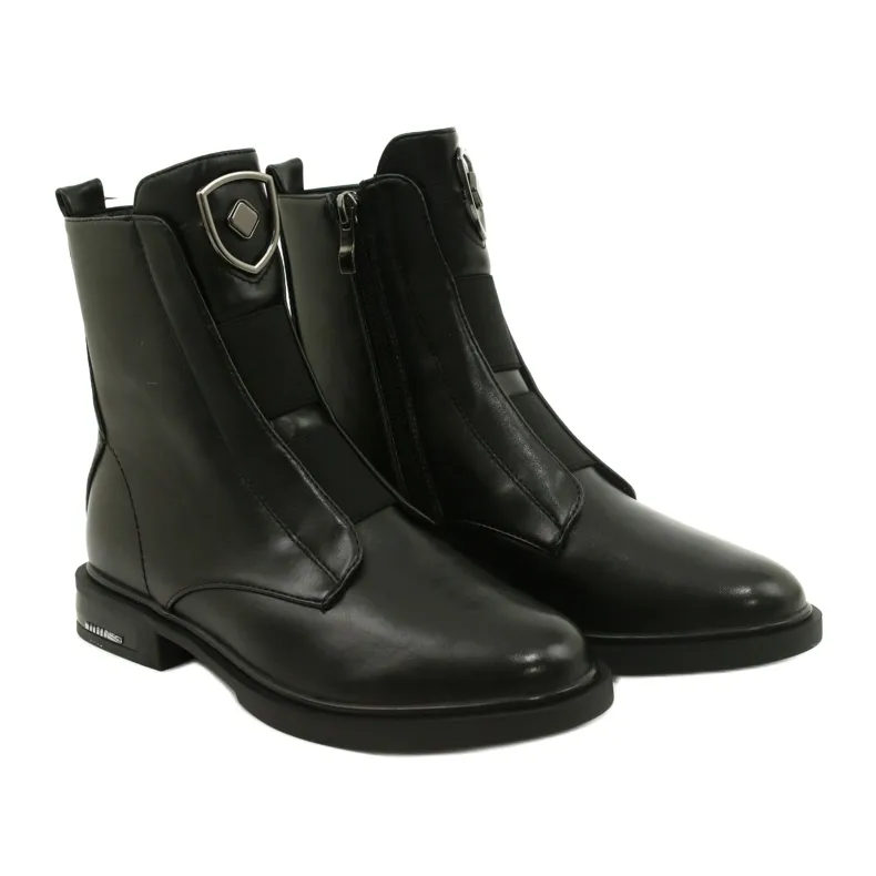 Bottes noires Filippo DBT3100 / 21 BK le noir