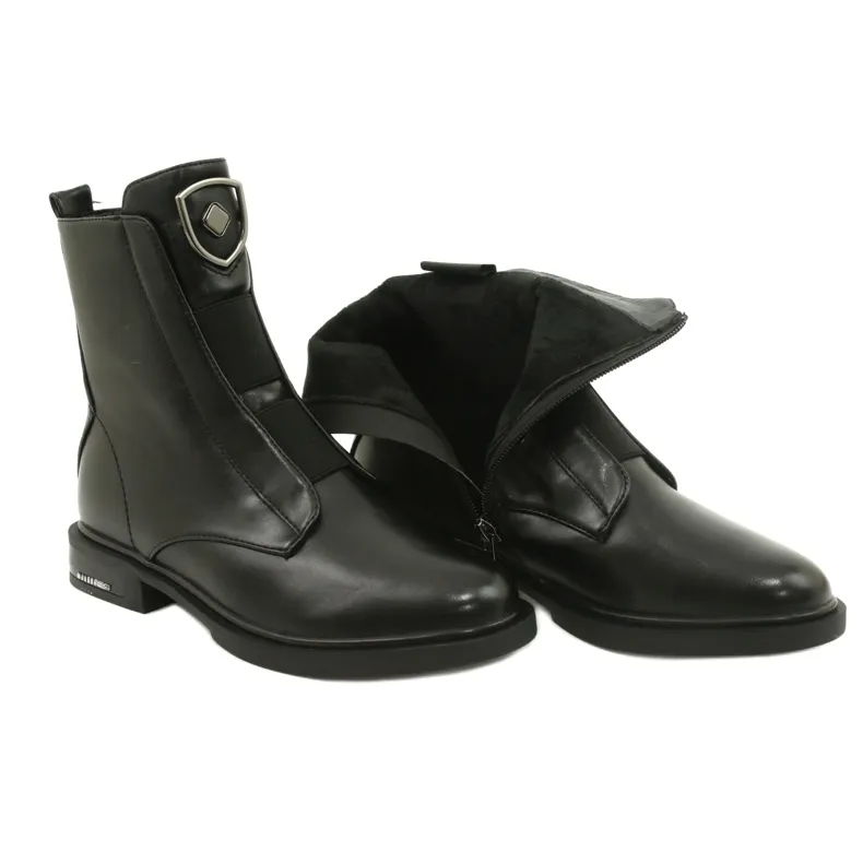 Bottes noires Filippo DBT3100 / 21 BK le noir