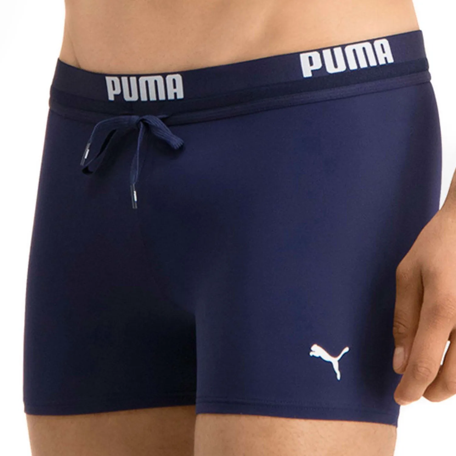 Boxer de bain PUMA Swim Logo - marine - Puma : vente maillots de ba...