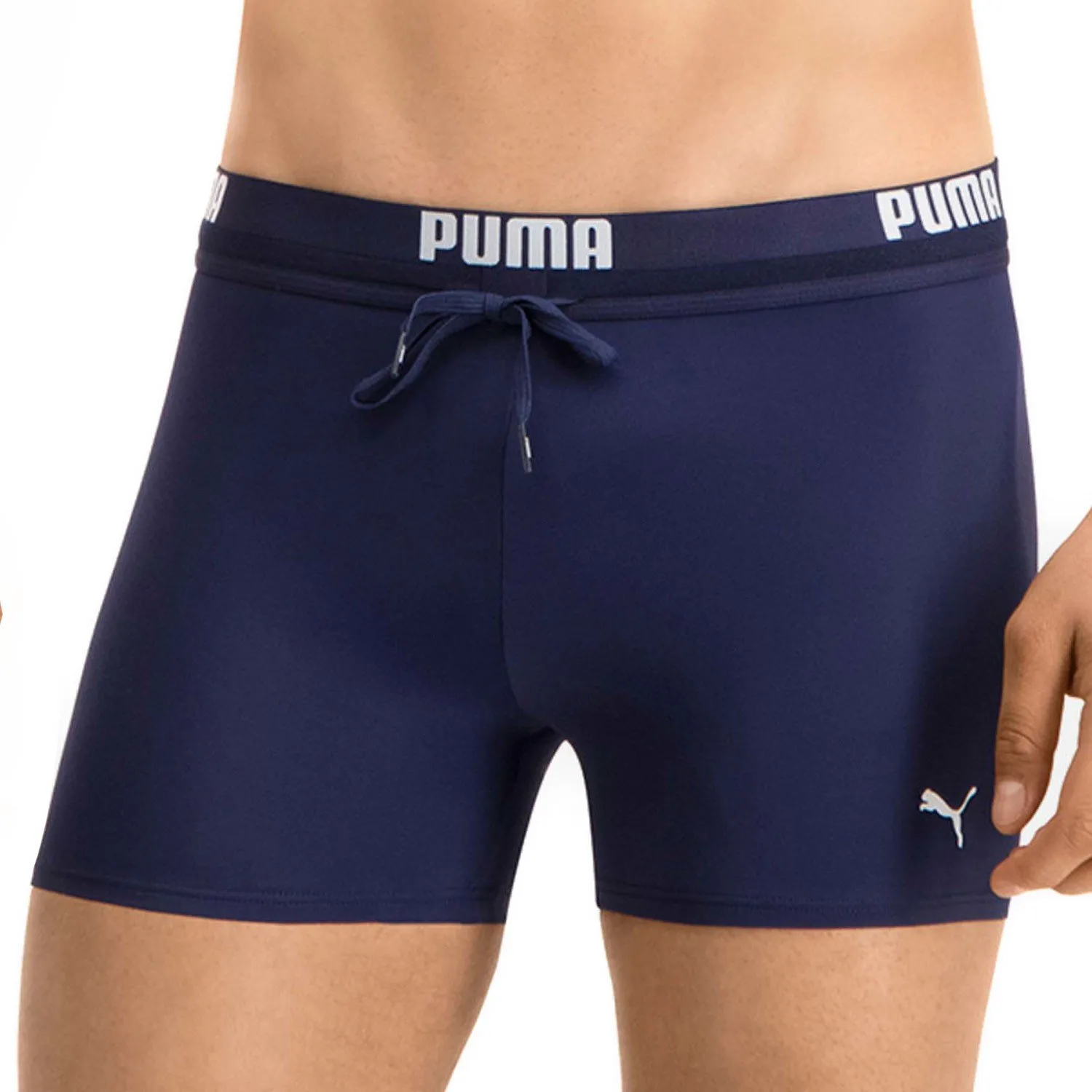 Boxer de bain PUMA Swim Logo - marine - Puma : vente maillots de ba...