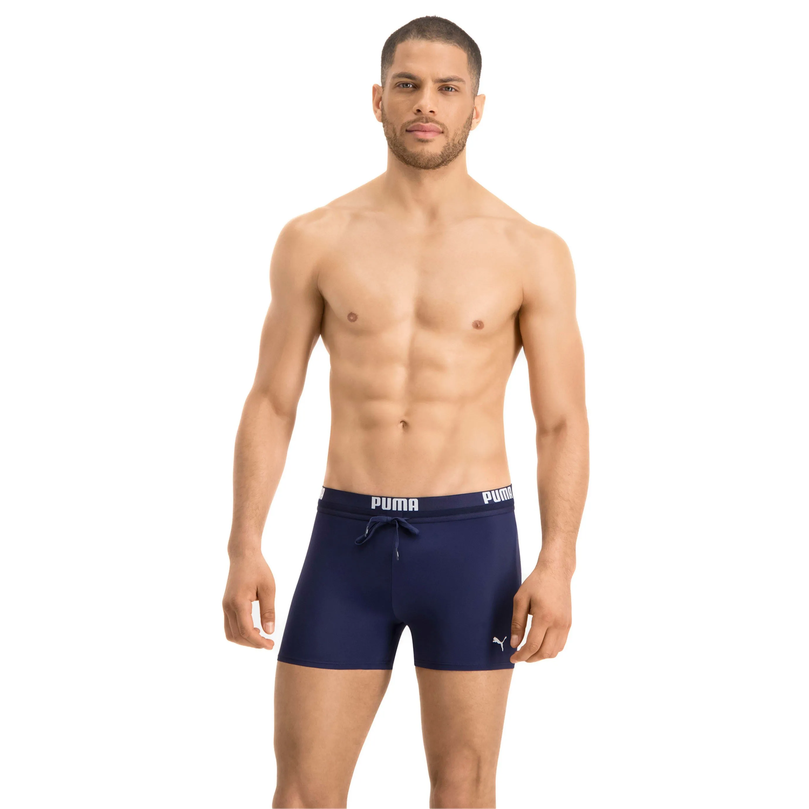 Boxer de bain PUMA Swim Logo - marine - Puma : vente maillots de ba...