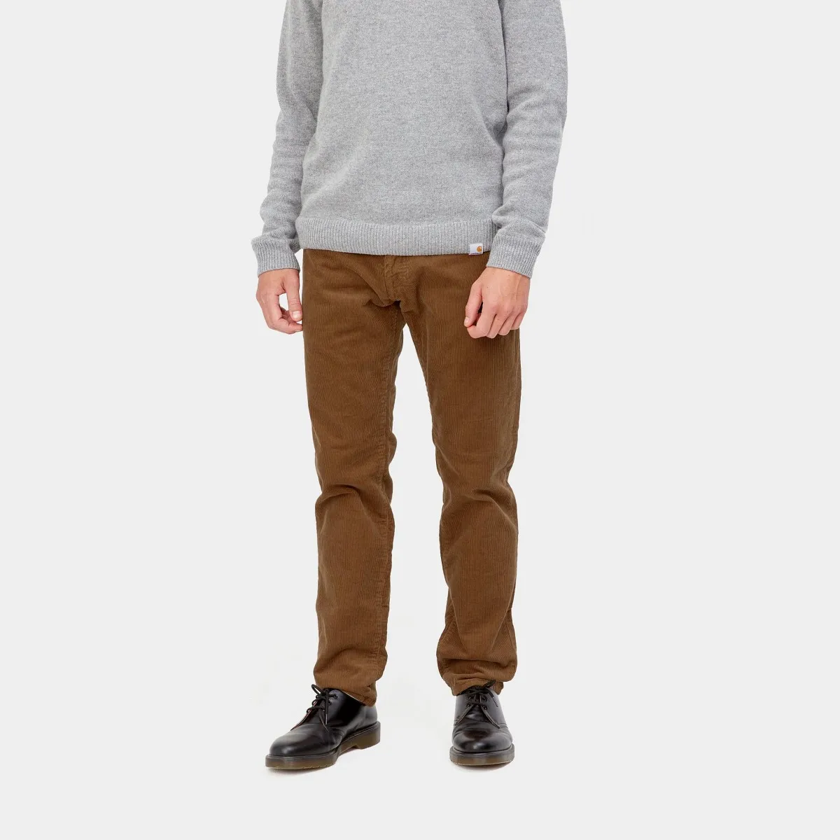 Carhartt WIP - Pantalon en velours fauve