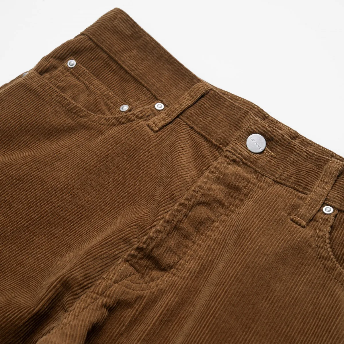 Carhartt WIP - Pantalon en velours fauve