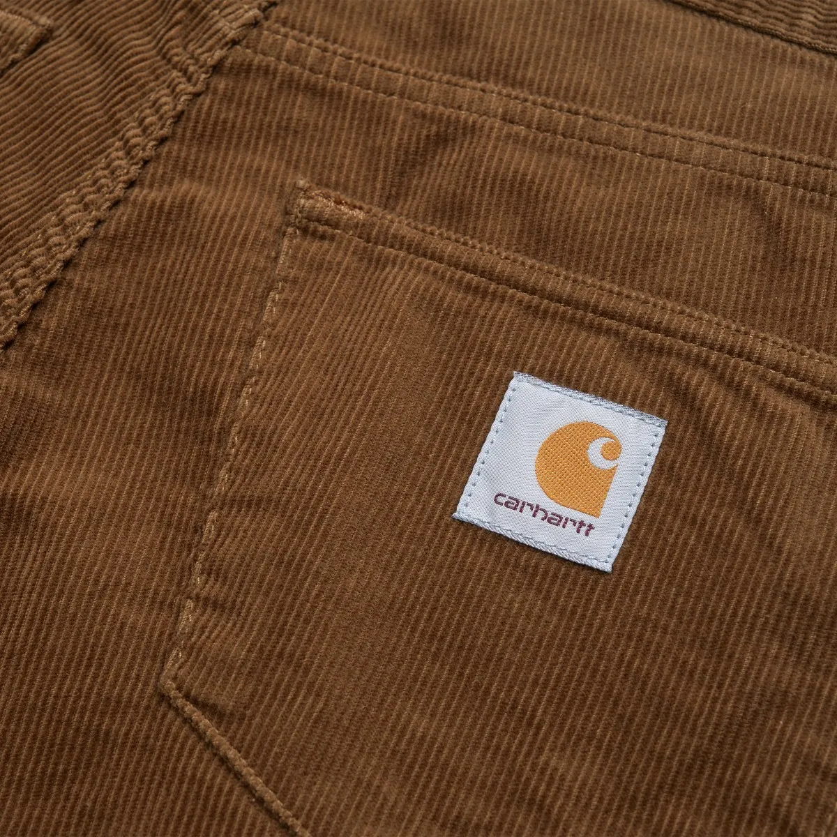 Carhartt WIP - Pantalon en velours fauve