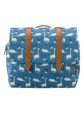 Cartable A4 maternelle Dino - Bleu