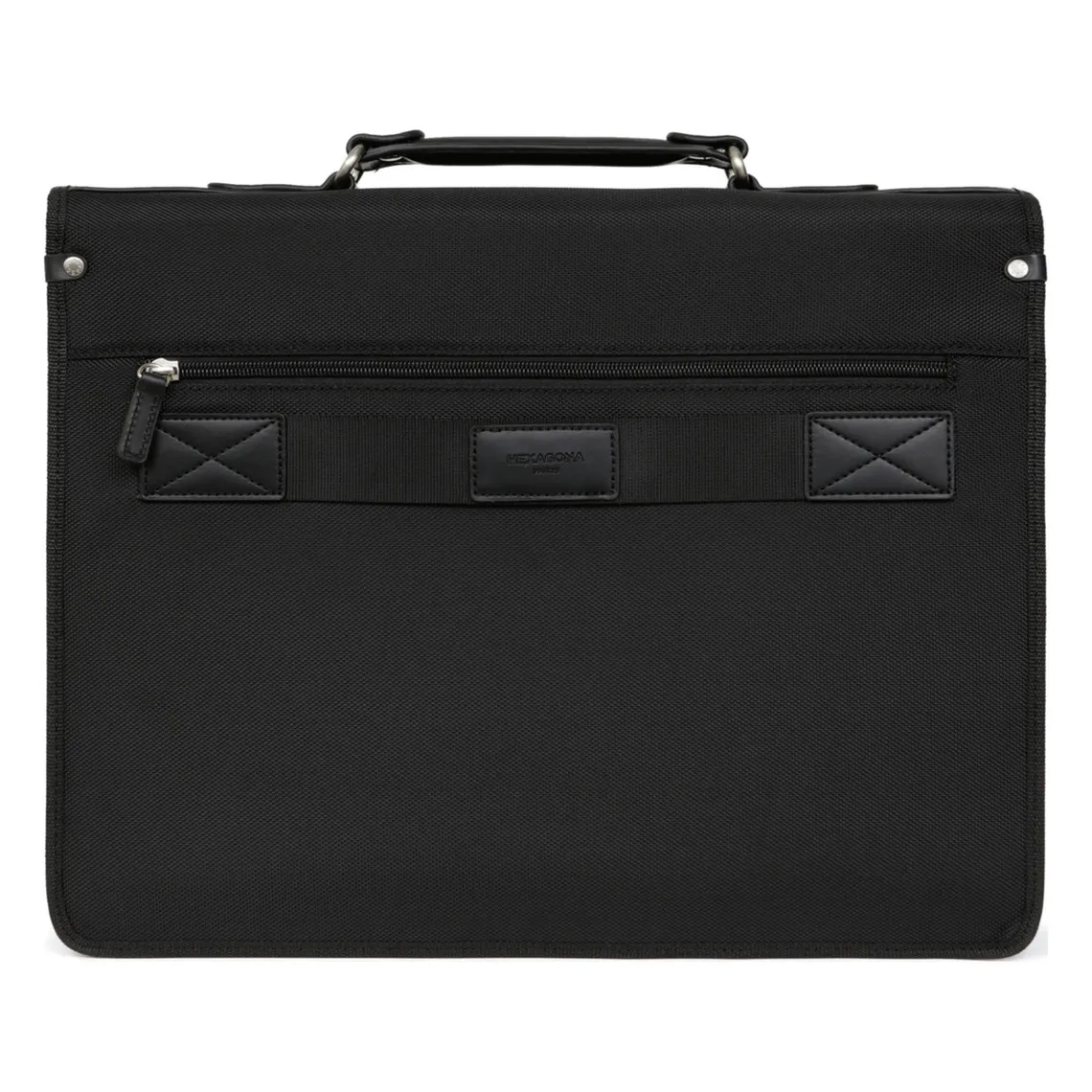 Cartable A4 WORKER Noir Rae | 3 Suisses