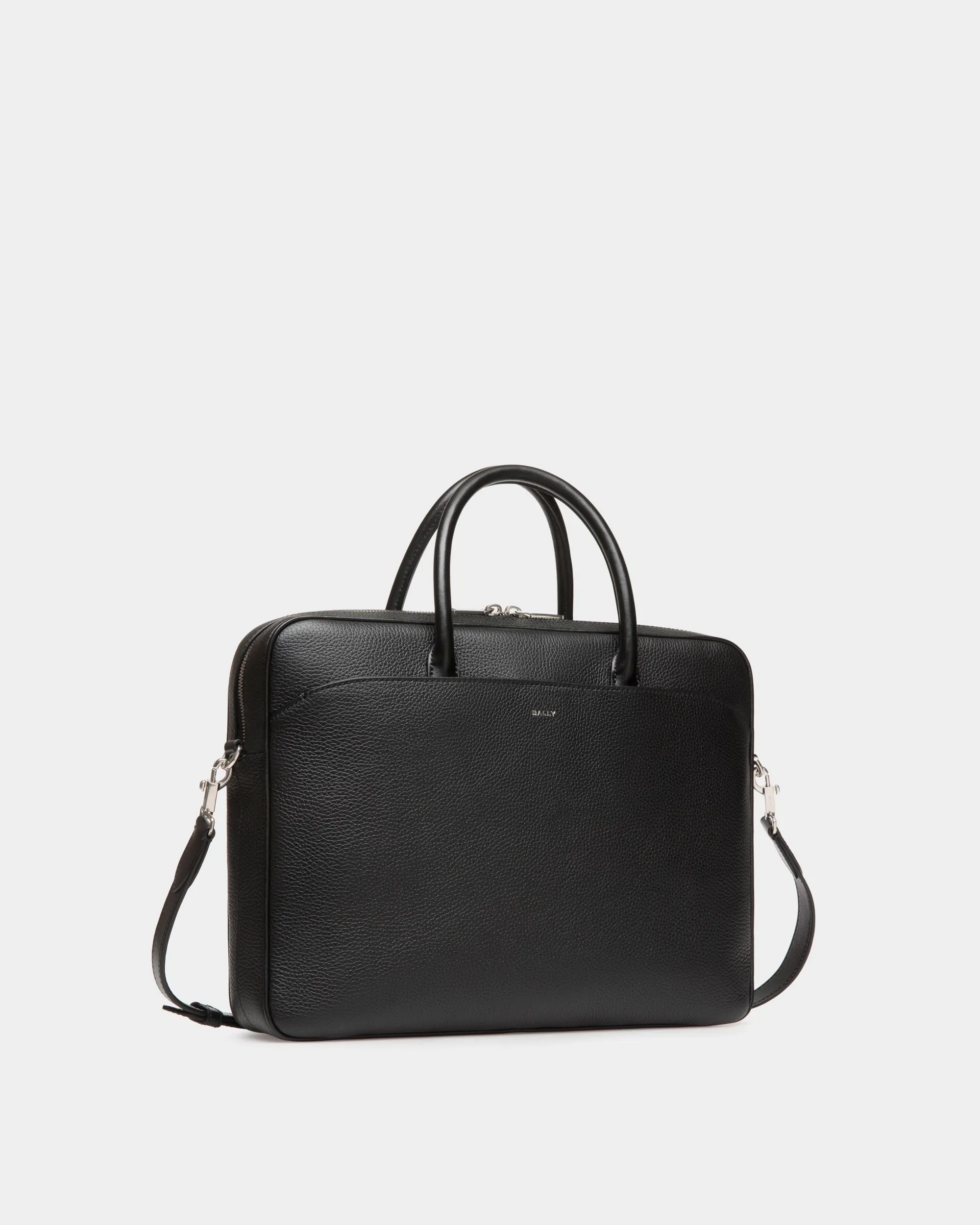 Cartable Oeden En Cuir Noir