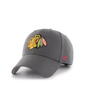 CASQUETTE 47 BRAND CHICAGO BLACKHAWKS MVP GRISE