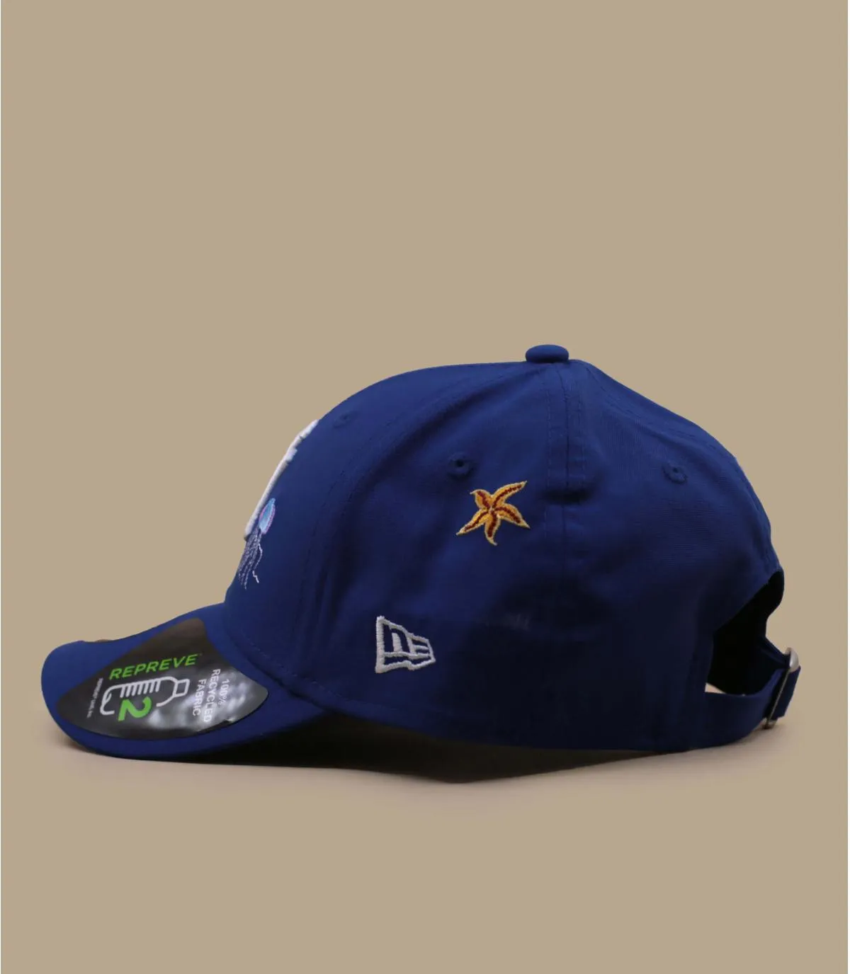 Casquette baseball enfant NY bleue méduse - Casquette Enfant Recy Child Icon 9Forty  New York Yankees New Era : Headict