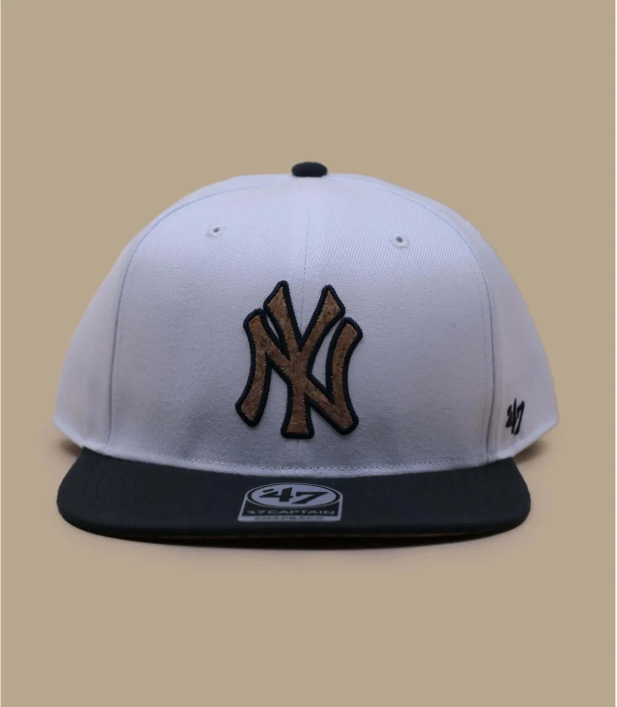 Casquette Blanche NY - Corkscrew Captain NY 47 Brand : Headict