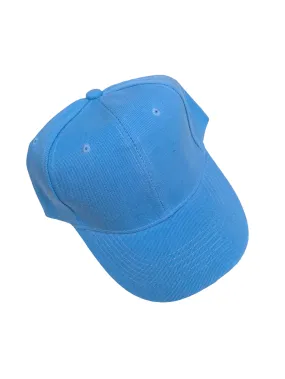 Casquette couleur unie bleu ciel (x12)#6