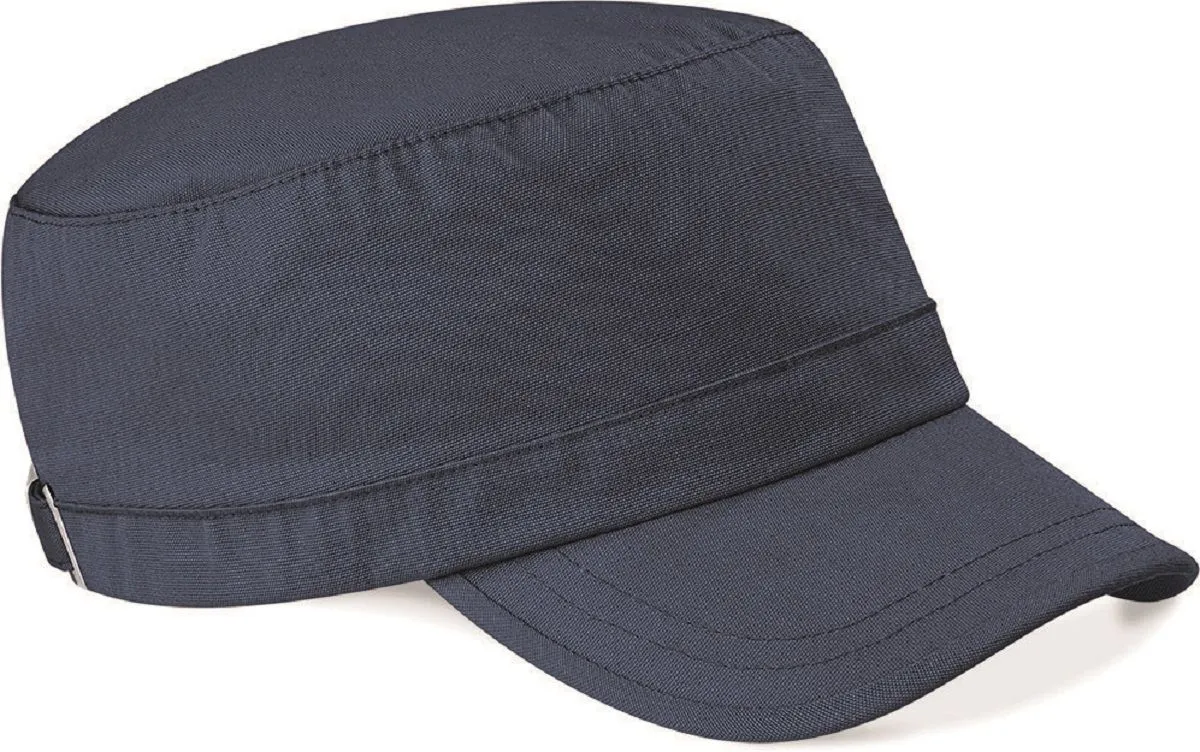 Casquette cubaine style militaire - B34 - bleu marine 