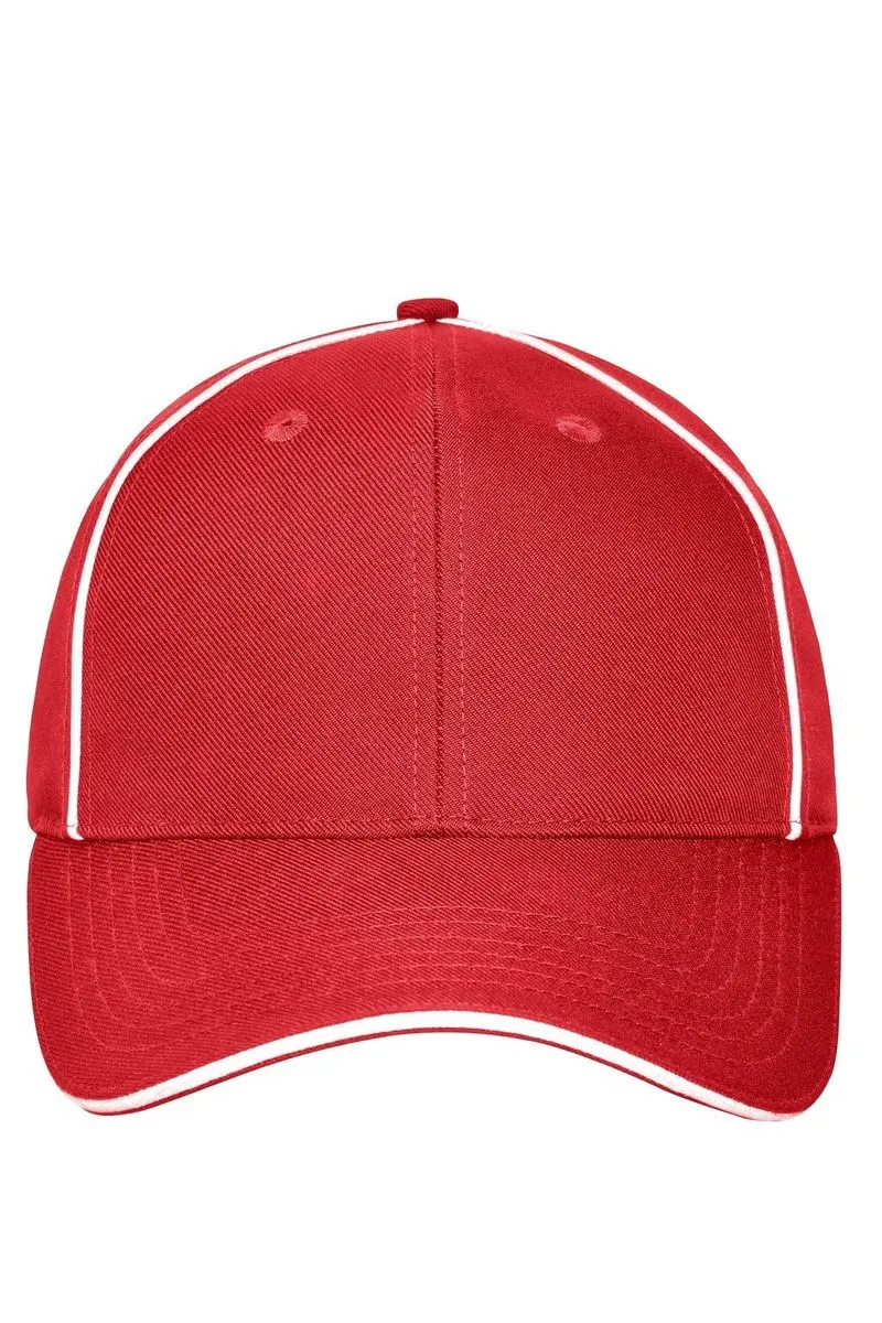 Casquette de travail - Unisexe - MB6234 - rouge 