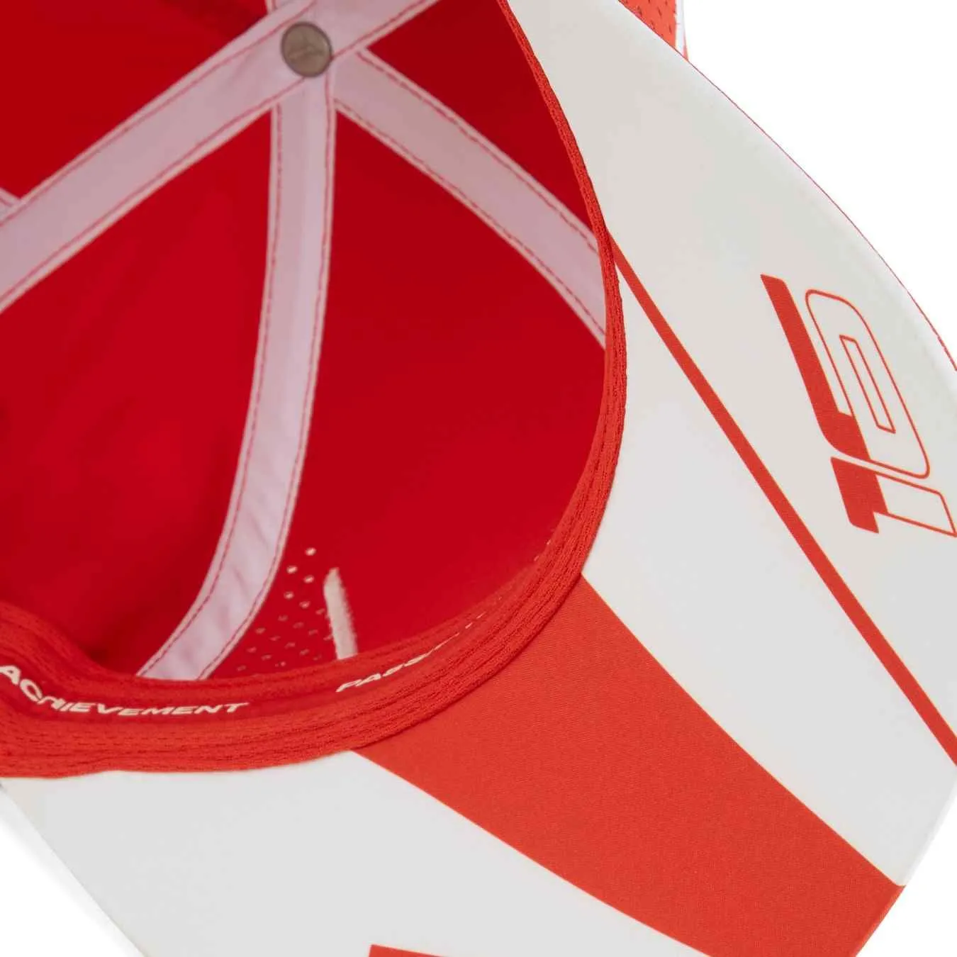 Casquette FERRARI F1 Charles Leclerc Rouge pour Entant FER24_CAE_LEC