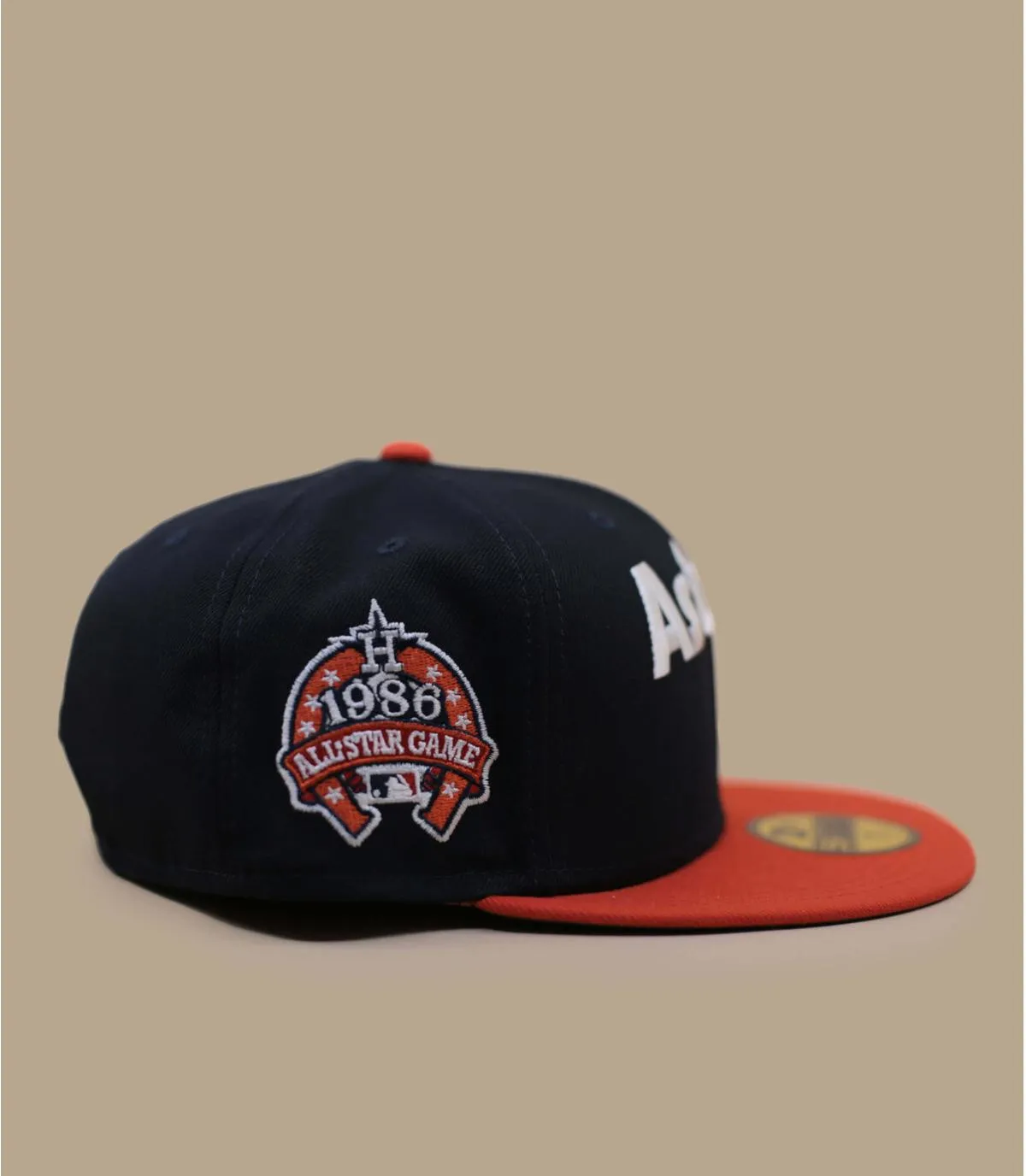 Casquette fitted Astros bleu marine - Casquette 59Fifty Retro Script Houston Astros New Era : Headict