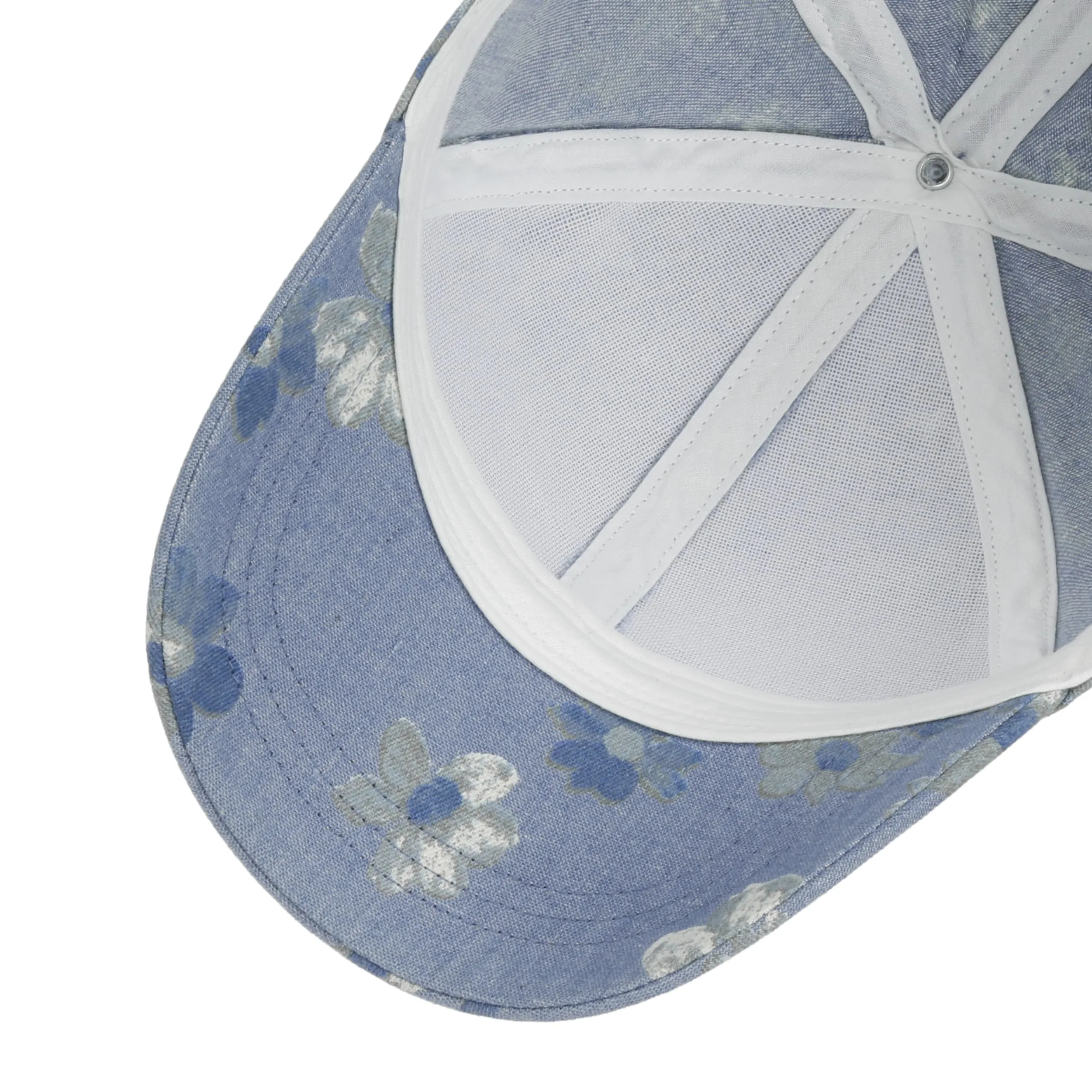 Casquette Jeans Flowers Holiday by Lipodo --> Chapeaux, casquettes & bonnets en ligne ▷ Chapeaushop