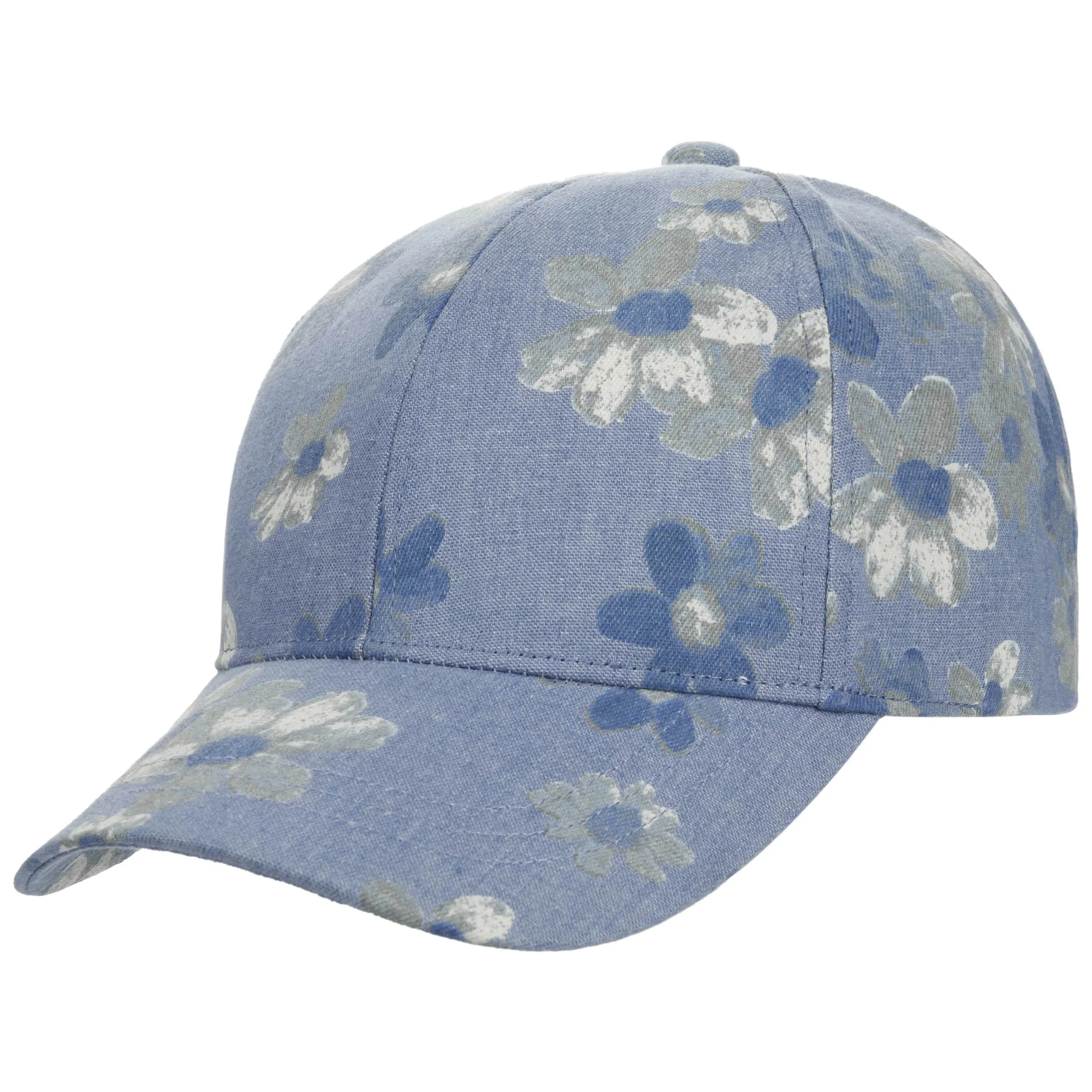 Casquette Jeans Flowers Holiday by Lipodo --> Chapeaux, casquettes & bonnets en ligne ▷ Chapeaushop