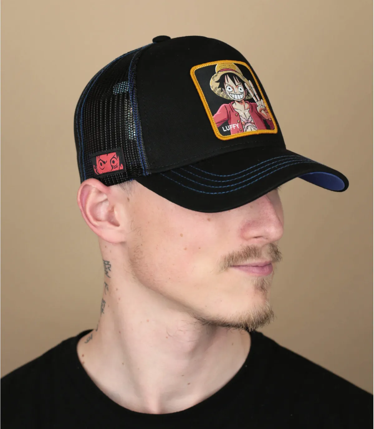 Casquette luffy - Trucker One Piece Luffy Capslab : Headict