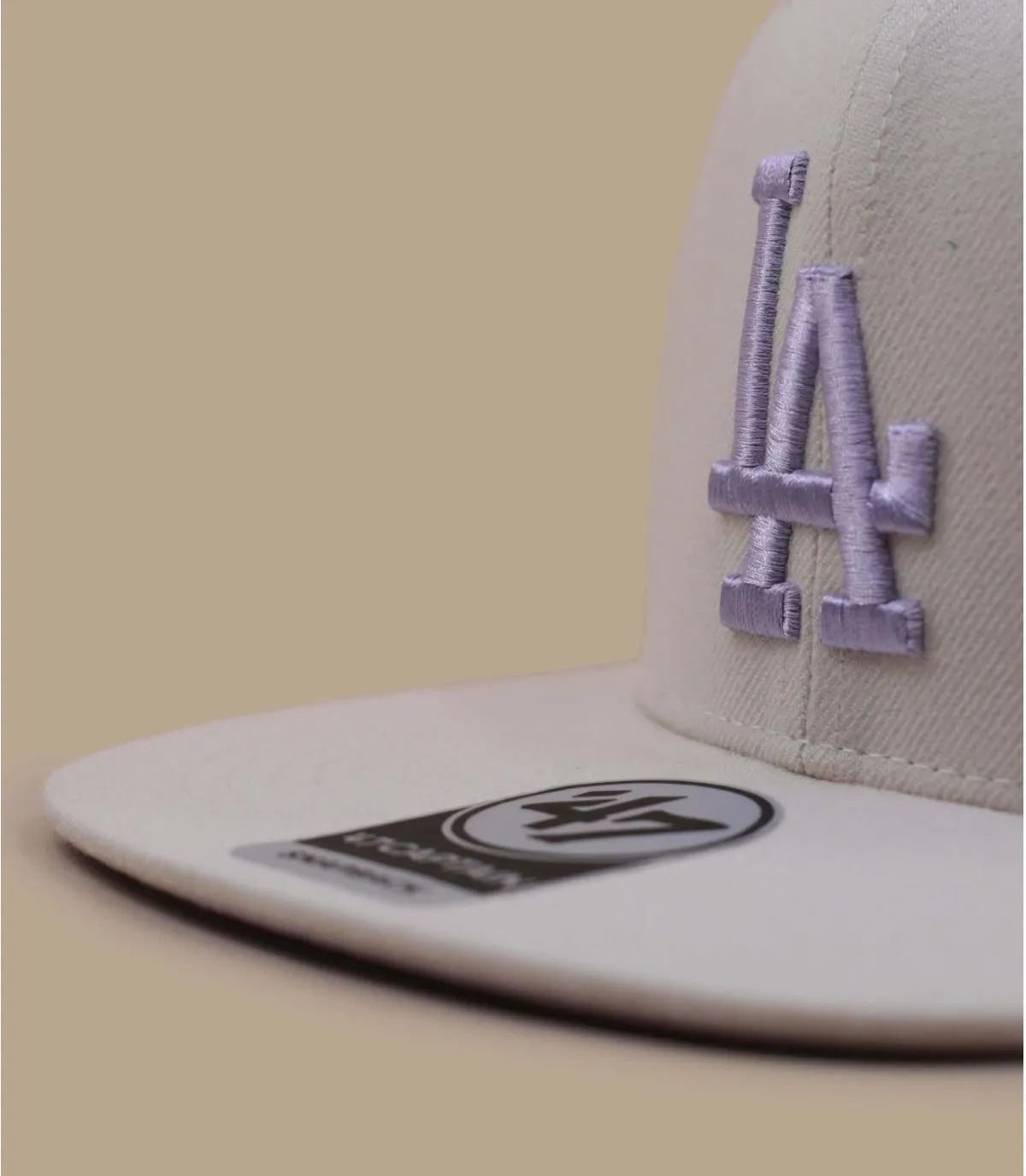 Casquette snapback LA beige - Casquette Captain Sure Shot Under LA natural 47 Brand : Headict