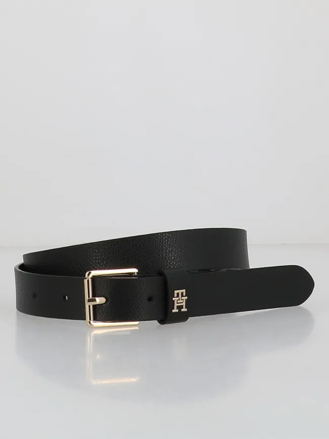 Ceinture en cuir héritage 2.5 noir femme - Tommy Hilfiger | wimod