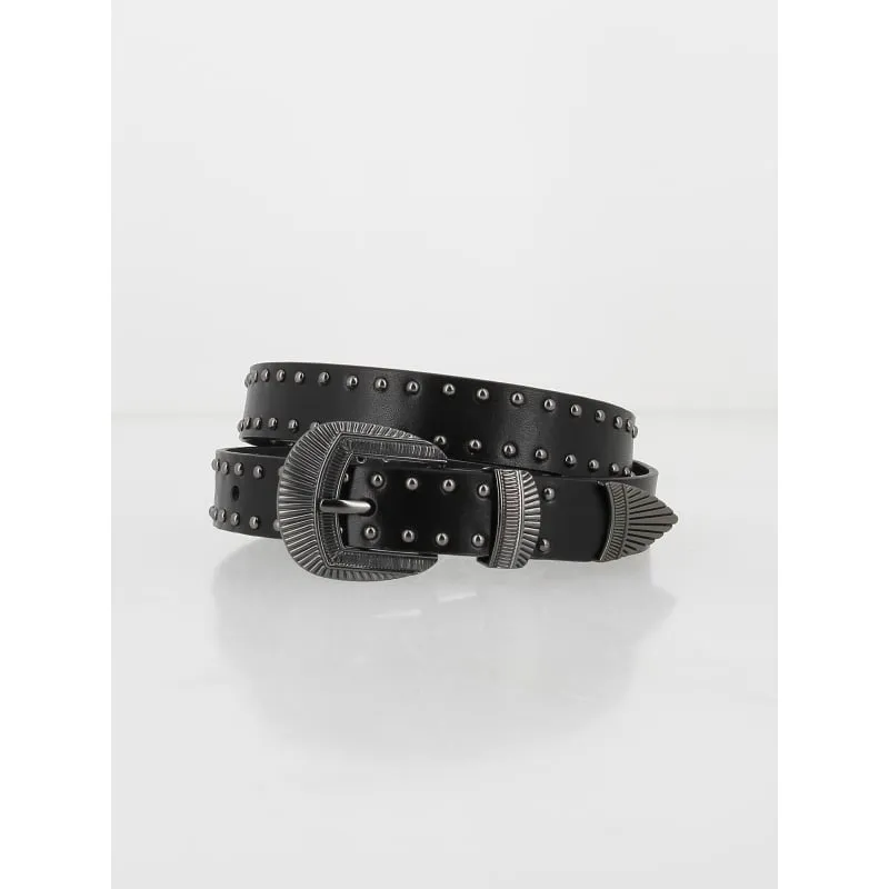 Ceinture en cuir héritage 2.5 noir femme - Tommy Hilfiger | wimod