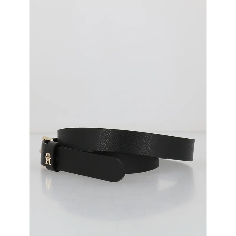 Ceinture en cuir héritage 2.5 noir femme - Tommy Hilfiger | wimod