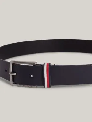 Ceinture Essential en cuir pour enfant | Bleu | Tommy Hilfiger