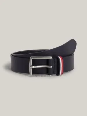 Ceinture Essential en cuir pour enfant | Bleu | Tommy Hilfiger