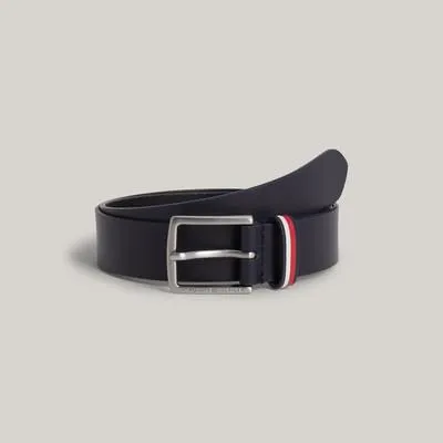 Ceinture Essential en cuir pour enfant | Bleu | Tommy Hilfiger