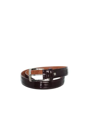 Ceinture Pallas cuir sélection en cuir ref_boi38418-prune