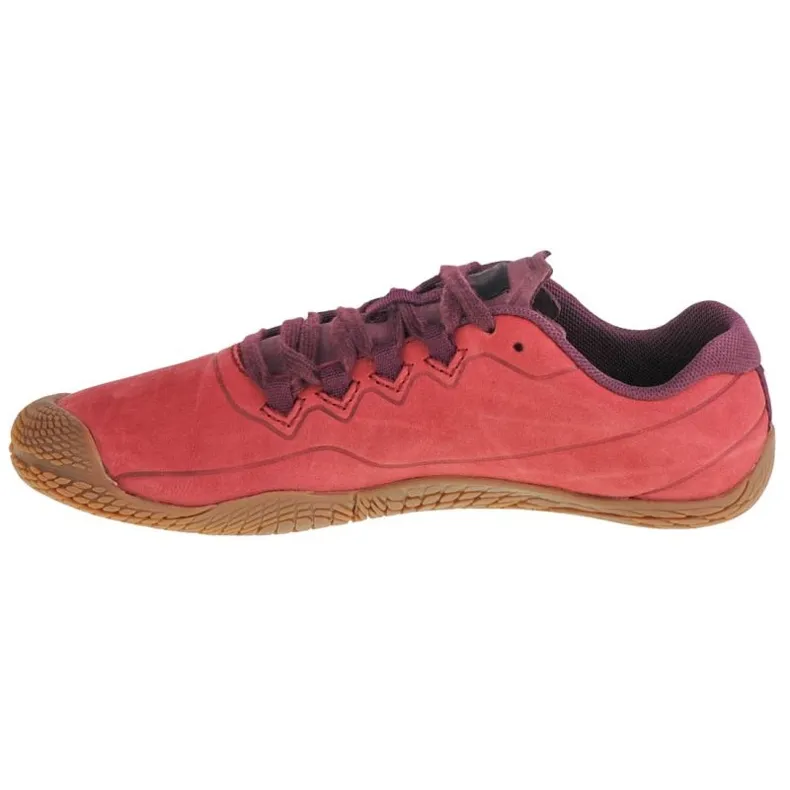 Chaussures de running Merrell Vapor Glove 3 Luna Leather W J94884 rouge