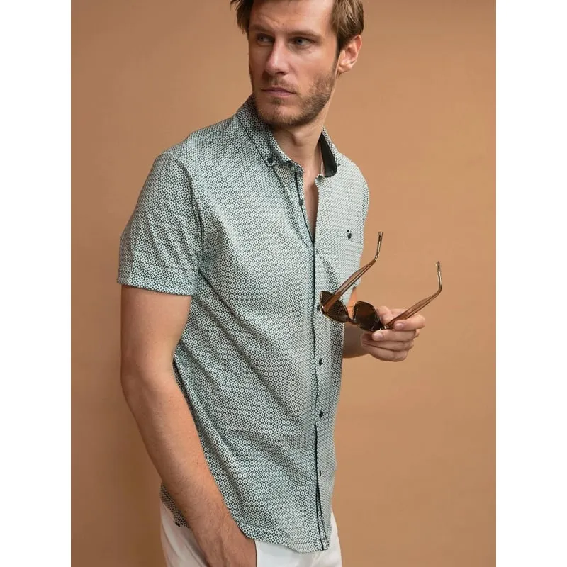 Chemise manches longues mush bleu marine homme - Oxbow | wimod